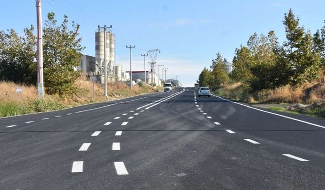 7 milyon liralık sıcak asfalt çalışması tamamlandı