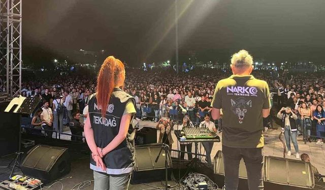 Konser sahnesinden 40 bin kişiye “NARVAS” uygulaması tanıtıldı