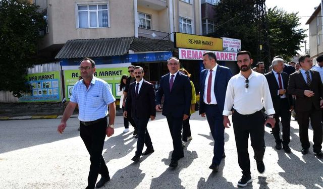 Vali Soytürk, Saray’da bir dizi ziyaret gerçekleştirdi