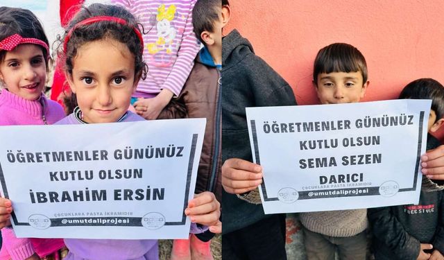 Öğretmenler günü dolayısıyla Ağrı’dan Kapaklı’ya kutlama