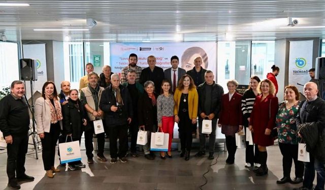 Tekirdağ’da düzenlenen iki fotoğraf yarışmasının ödülleri teslim edildi