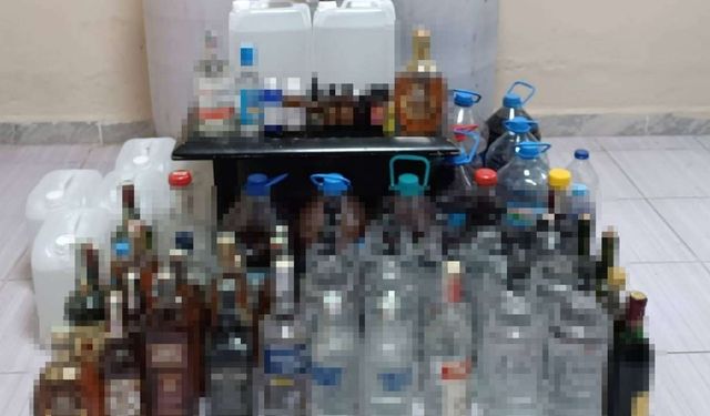 Yılbaşı öncesi kaçak alkol denetimleri sıklaştırıldı: 246 litre ele geçirildi