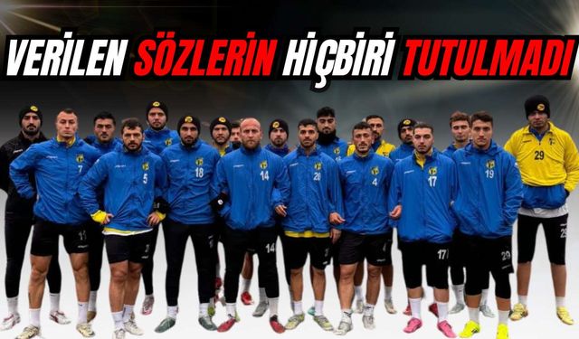 Kapaklıspor futbolcularından ortak açıklama: Verilen sözlerin hiçbiri tutulmadı