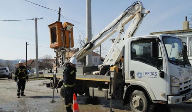 TREDAŞ, yeni yıl gecesi 412 kişilik saha ekibiyle hizmet verecek