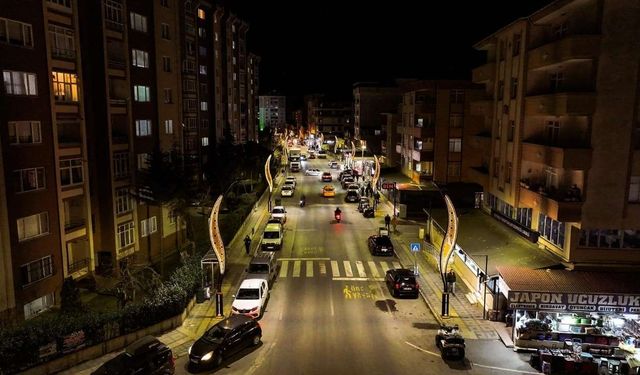 Gazi Osman Paşa Caddesi yeni görünümüne kavuştu