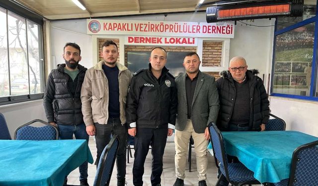 İlçe Emniyet Müdürü’nden iade-i ziyaret