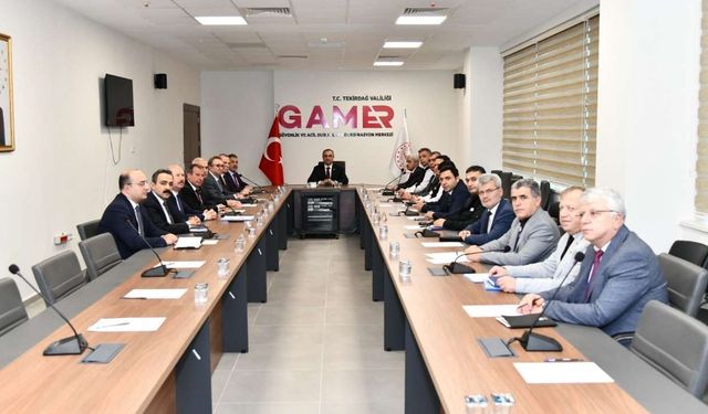 GAMER İzleme ve Değerlendirme Toplantısı yapıldı