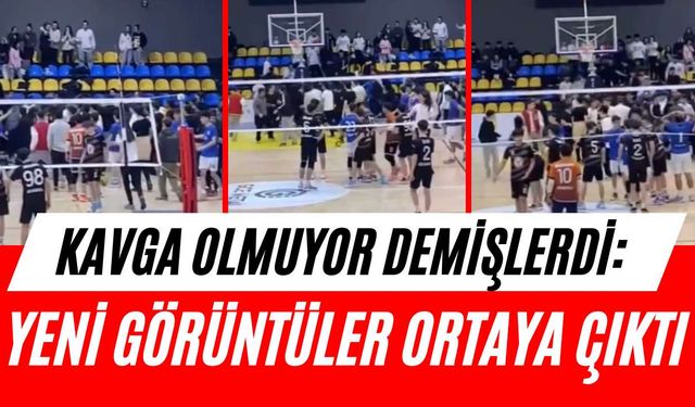 Kavga olmuyor demişlerdi: Yeni görüntüler ortaya çıktı