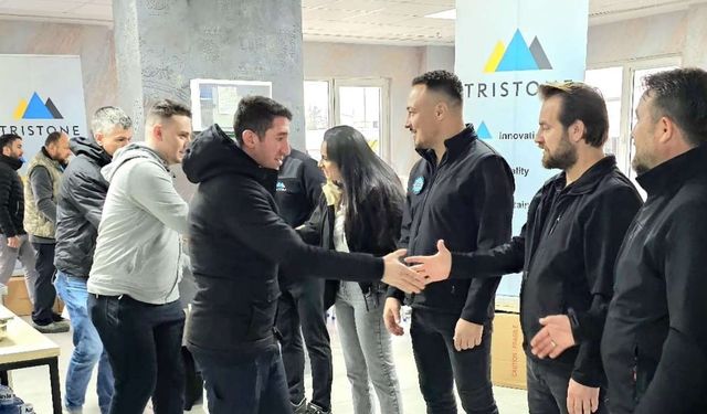 Tristone Flowtech’ten çalışanlarına baklava dağıtımı