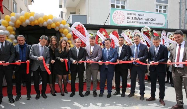 Kapaklı’da Ayçiçeği Özel Eğitim Merkezi kapılarını açtı