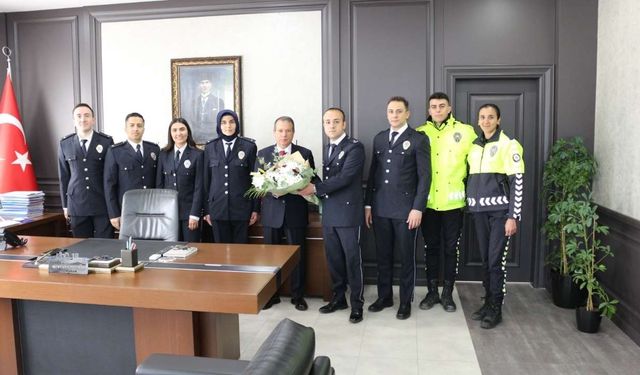 Emniyet Müdürü Keşki’den Kaymakam Gürdal’a ziyaret