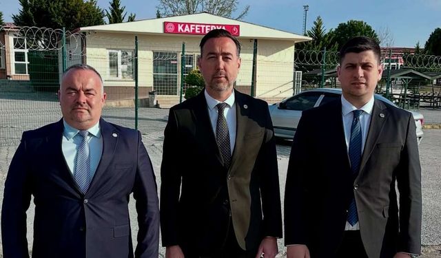 Tekirdağ Baro Başkanı Gürcün'den cezaevi ziyareti