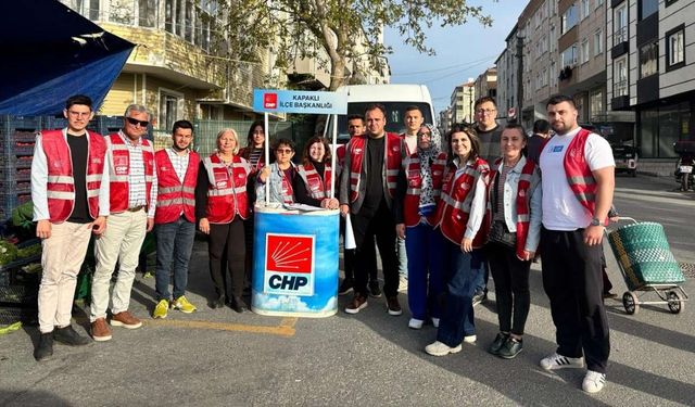 CHP Kapaklı İlçe Başkanlığı’ndan 11 bin imza