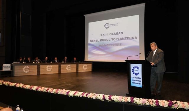 ÇOSB Genel Kurulu’nda mevcut yönetime tam destek