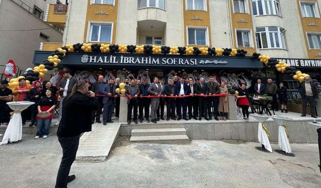 Halil İbrahim Sofrası Kapaklı’da hizmete açıldı