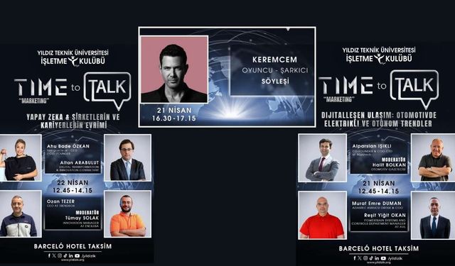 Time to Talk etkinliği, genç yetenekleri ilhamla buluşturuyor