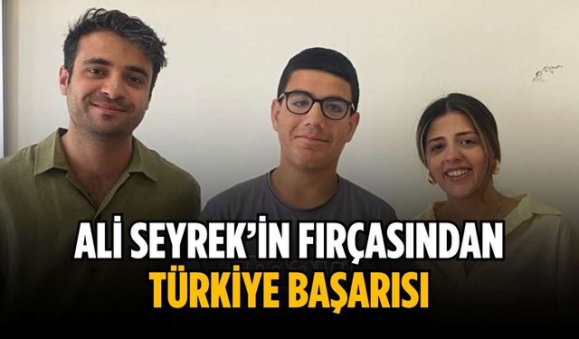 Ali Seyrek’in fırçasından Türkiye Başarısı