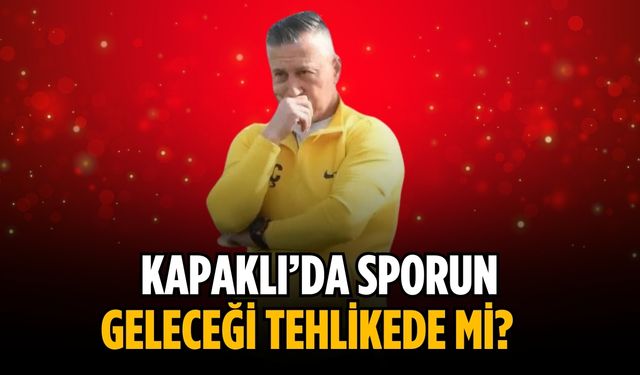 Kapaklı’da sporun geleceği tehlikede mi?