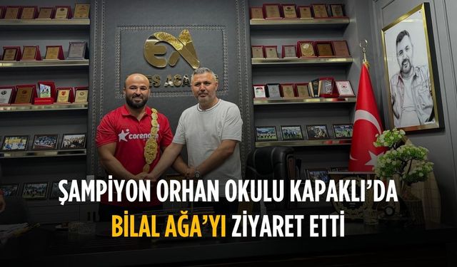 Orhan Okulu Kapaklı'da Bilal Ağa'nın misafiri oldu