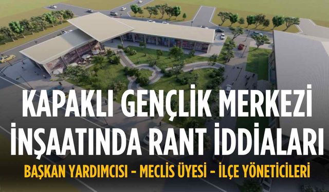 Kapaklı Gençlik Merkezi inşaatında rant iddiaları