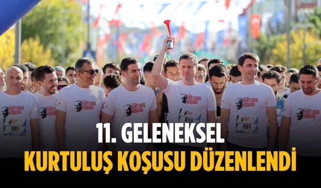 11. Geleneksel Kurtuluş Koşusu düzenlendi