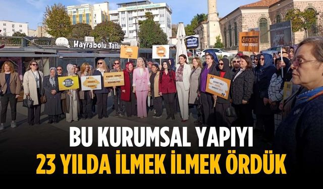 “Bu kurumsal yapıyı 23 yılda ilmek ilmek ördük”