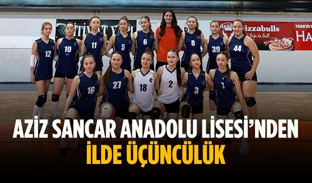 Aziz Sancar Anadolu Lisesi’nden ilde üçüncülük