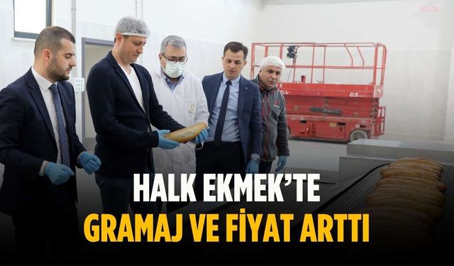 Halk Ekmek’te gramaj ve fiyat arttı