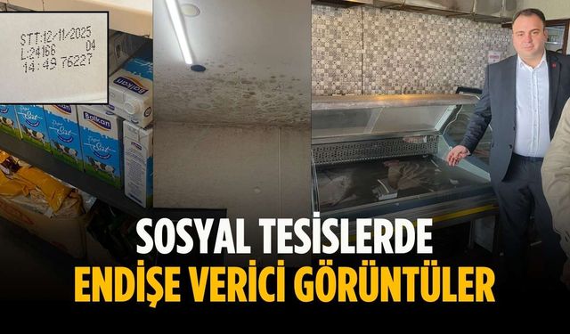 Sosyal tesislerde endişe verici görüntüler