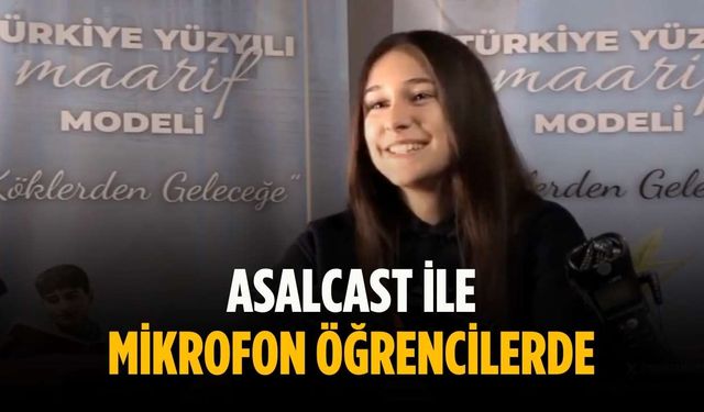 AsalCast ile mikrofon öğrencilerde
