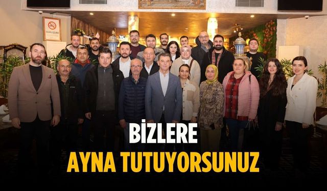 “Bizlere ayna tutuyorsunuz”
