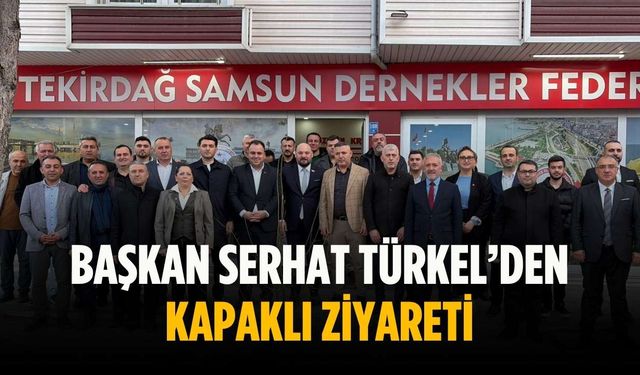 Başkan Serhat Türkel’den Kapaklı ziyareti