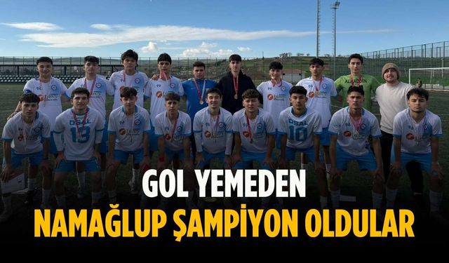 Gol yemeden namağlup şampiyon oldular