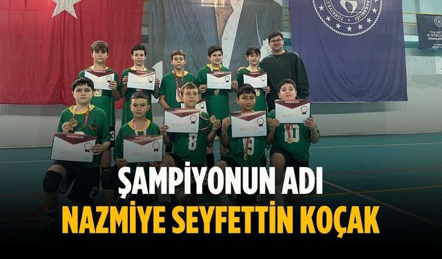 Şampiyonun adı Nazmiye Seyfettin Koçak