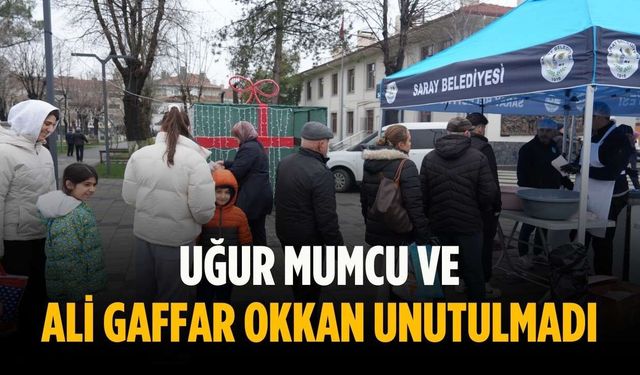 Uğur Mumcu ve Ali Gaffar Okkan unutulmadı