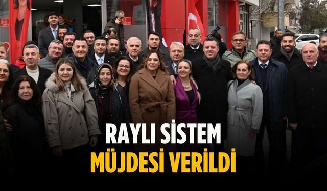 Raylı sistem müjdesi verildi