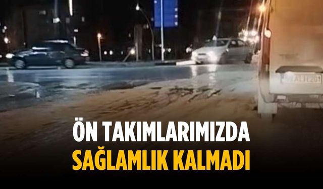 “Ön takımlarımızda sağlamlık kalmadı”