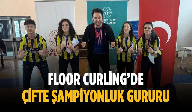 Floor Curling’de çifte şampiyonluk gururu
