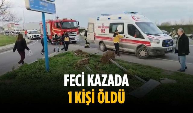 Feci kazada 1 kişi öldü