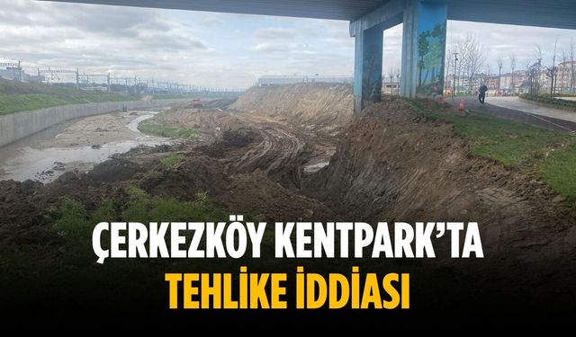 Çerkezköy Kentpark’ta tehlike iddiası