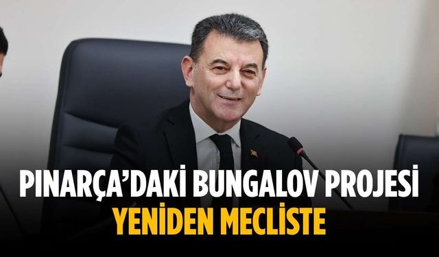 Pınarça’daki bungalov projesi yeniden mecliste