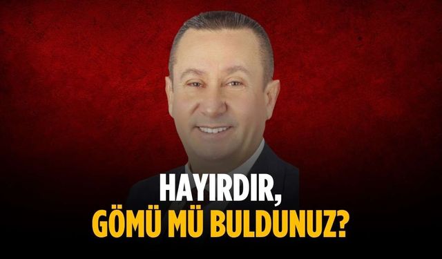 “Hayırdır, gömü mü buldunuz?”