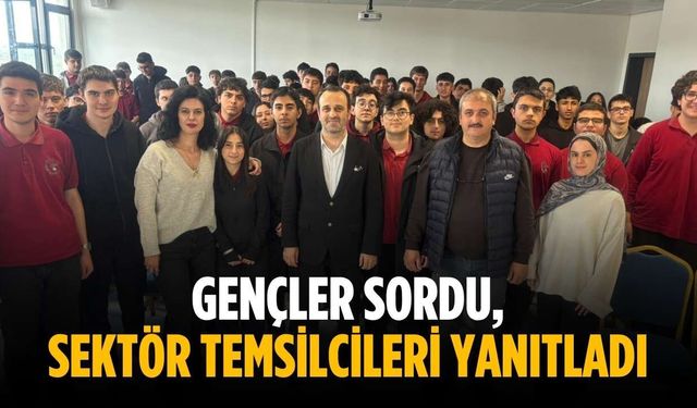 Gençler sordu, sektör temsilcileri yanıtladı