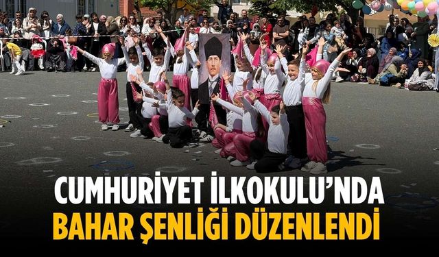 Cumhuriyet İlkokulu’nda Bahar Şenliği düzenlendi