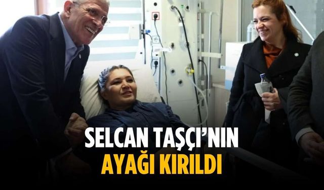 Selcan Taşçı’nın ayağı kırıldı