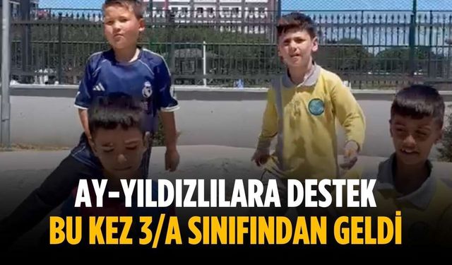 Ay-Yıldızlılara destek bu kez 3/A sınıfından geldi