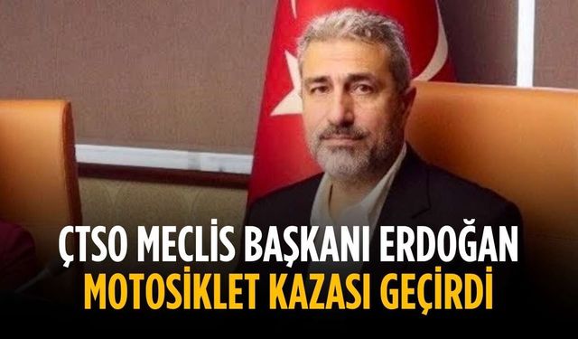 Hacı Mehmet Erdoğan motosiklet kazasında yaralandı