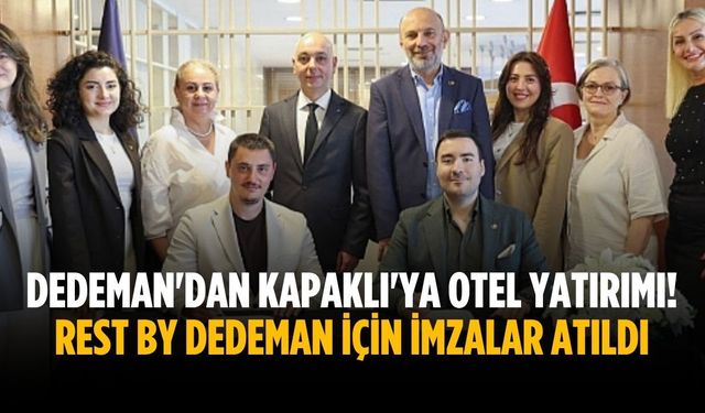 Dedeman'dan Kapaklı'ya otel yatırımı!