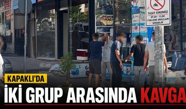 Kapaklı’da komşuların kavgasında kan aktı