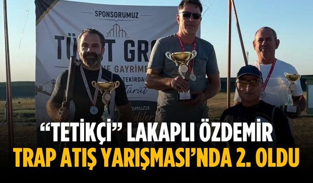 Mehmet Özdemir yarışmada 2. oldu